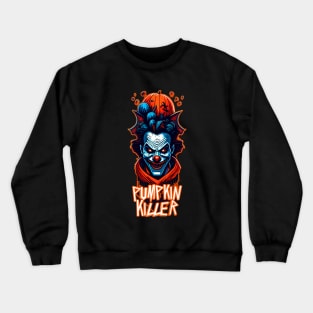 Pumpkin Killer clown of Halloween Crewneck Sweatshirt